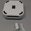 Air Purifier for Home  True HEPA Filter for Pets, Smoke & Allergies | 600 Sq Ft Coverage | Ultra-Quiet & Portable for Bedroom/Travel (1 Pack, Grey White)