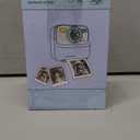 Kids Instant Digital Cameras for Boys and Girls, 1080P HD Dual-Lens Selfie Digital Camera with Print Paper & 32G Card, Christmas Birthday Gifts Toys for Toddler and Teenagers Age 3-16 Years Old (Purple)