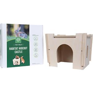 Small Pet Select - Habitat Hideout - Castle- Medium, Rabbits, Guinea Pigs, Other Small Animals