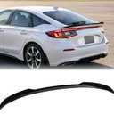 Gloss Black Trunk Spoiler Rear Wing for 2022-2026 Honda Civic Hatchback