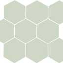6-Sheet Sage Green Hexagon Peel and Stick Backsplash for Kitchen and Bathroom, Honeycomb Faux Ceramic Matte Self Adhesive Wall Tiles (11.8" x 10.2")