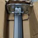 VEVOR 8000lbs Heavy-Duty Square Direct Weld on RV Jack, 15-1/4 Inches Lift, Adjustable Drop Leg, for Lifting RV, Horse, Utility, Yacht Trailers, TJD-7000S