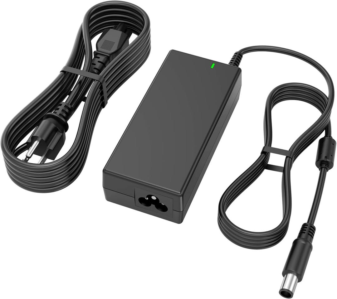 19.5V 4.62A 90W AC Adapter Charger Power Supply Cord for Dell Laptop Computer, Dell PA-10 90-watt Power Supply(Connector: 7.4x5.0mm)