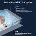 400 Pack Laminating Sheets, Holds 8.5 x 11 Inch Sheets, 3 mil, 9 x 11.5 Inches Thermal Laminating Pouches Lamination Sheet Paper for Laminator, Clear, Letter Size, Office and School Supplies