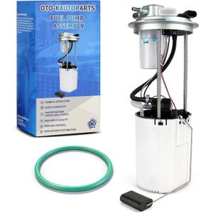 OTO-K Electric Fuel Pump Module Assembly w/Pressure Sensor E3609M Compatible with Chevrolet Chevy Silverado & GMC Sierra 1500 2500 HD 2004-2007, 4.3L V6, 5.3L 6.0L 8.1L V8 w/Sending Unit