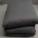 Bedsure California King Size Duvet Cover with Fitted Sheet - 4 Pieces Prewashed Cotton-Like Extra Soft Bedding Set, Includes 1 Duvet Cover 104x98 Inches, 2 Pillow Shams, 1 Fitted Sheet, Dark Grey