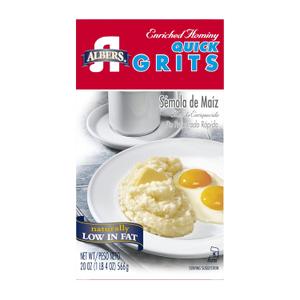 Albers Quick Grits, Naturally Low in Fat, 20 oz Boxes (Pack of 20) Best Before 03/07/2026