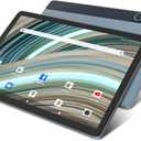 MEIZE Android 14 Tablet 10 Inch 2025 Latest Octa-Core Tablet, Dual 4G Cellular Tab with 128GB ROM+14(8+6) GB RAM/512GB Expandable, 13MP+8MP Camera with Bluetooth 5.0/GPS/5G WiFi/HD Display (Blue)