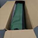Heated Cat House for Outside, Waterproof Awning & Escape Door Heated Cat Houses for Indoor/Outdoor Cats in Winter, Elevated & Insulated Outdoor Cat Shelter for Feral Cat(Green, 25.2"x16.5"x13")