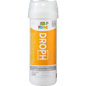 FROG DropH pH and Total Alkalinity Decreaser for Hot Tubs and Swim Spas - 3 lb Bottle with TruDose Measuring Cap for Easy Maintenance & Balancing - 1 Pack