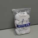 Zaples Baby Non Slip Grip Ankle Socks with Non Skid Soles for Infants Toddlers Kids Boys Girls (1-3T, White - 9 Pairs)