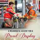 3 x Animal Rescue Gifts 2025 - Indoor Christmas Decorations, Pet Ornaments for Christmas Tree, Ceramic Pet Ornament, Veterinarian Gifts for Women, Men, Friends, Car Hanging Ornament