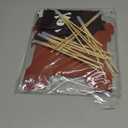 24 Pcs Pirate Birthday Party Decorations Pirate Ship Disposable Paper Food Serving Tray Boats Tray with Bamboo Sticks for Concession Food for Birthday Party Favor Supplies Decorations