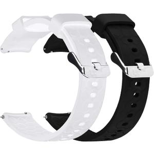 Compatible with AGPTEK LW11 Bands for Men Women, Soft Silicone Wristband Sweet-Resistant Breathable Lightweight Sport Straps for AGPTEK Smartwatch