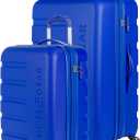 SwissGear 7366 Signature Hardside Expandable Luggage with Spinner Wheels, TSA Lock, Cup-Holder, Cobalt, 2-Piece Set (19/27)