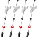 Washer Suspension Rod Kit Compatible with Fisher & Paykel AquaSmart Washing Machine WL26CW1 WL42T26DW1 WL37T26DW1 WL37T26KW2 WL42T26KW Replace 424569P 421841P 1880882, 4Pcs