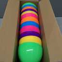 Easter Eggs Decorations Plastic Large: 7 Inch 12 Pack Jumbo Fillable Colorful Bright Easter Egg Hunt Empty Bulk Assortment