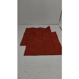 MIULEE Pack of 2 Decorative Outdoor Solid Waterproof Fall Throw Pillow Covers Faux Linen Garden Farmhouse Cushion Cases for Summer Patio Tent Balcony Couch Sofa 20x20 Inch Burnt Orange Terracotta