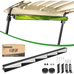 10L0L Universal Golf Cart 5 Panel Mirror for EZGO, Club Car, Wide Angle Rear View Blind Spot Wink Mirror, Compatible with Car SUV Van Truck, etc