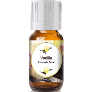 Vanilla Essential Oil 10 mL Pure for Aromatherapy and Diffuser (0.33 fl oz)