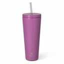 Manna Axel Tumbler & Straw 26oz Purple Stainless Steel New Cup Sealed