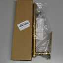 Paper Towel Holders,Paper Towels Rolls - for Kitchen,Wall Mounted Paper Towel Roll Holder for Kitchen, Bathroom,Both Available in Adhesive and Screws,Stainless Steel- (Gold)