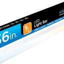 Enbrighten 36 inch Hardwired Under Cabinet Lights, 2385 Lumens, Five White Settings from (2700K-6500K), Full Range Dimmable, Under Counter Light, Linkable Under Counter Lights for Kitchen 82923-T1