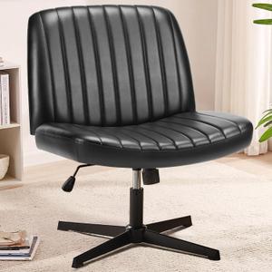 OLIXIS Criss Cross Chair, Vanity Chair, Home Office Desk
