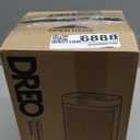 DREO Space Heater, 1500W Portable Electric Heaters for Indoor Use, PTC Ceramic Heater for Office with Remote, Thermostat, 70Oscillation, 12H Timer, 5 Modes, Safe Quiet Room Heater for Bedroom (Silver)