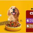 Pedigree Choice Cuts in Gravy Adult Canned Soft Wet Dog Food, Prime Rib & Chicken, 13.2 oz. Cans (12 Count, Pack of 1), Best Before 04/2027