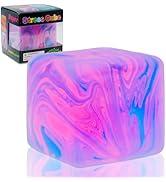 Stress Cube for Kid & Adults, Gel Filled Squishy Toys for Kids Stress Relief  High Density Squeeze Balls for Students Calming, Fidgets for Classroom Prize Toys