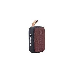 Acoustic Wireless Portable Speaker,  Dancing Wave Mini Wireless Bluetooth USB Speaker (Red)