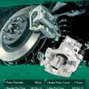 SCITOO 19B2954 19B2955 Rear Left & Right Disc Brake Calipers Assembly