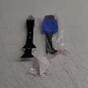 Saker Silicone Caulking Tools-3 in 1 Sealant Finishing Tool Grout Remove Scraper Caulk Remover Glass Glue Angle Scraper for Bathroom,Kitchen,Floor,Window,Sink Joint,Frames Seal (Black Blue)