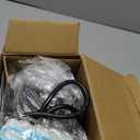 Milk Frother and Steamer 4 in 1, Milk Steamer with Auto Temperature Control, Warm & Cold Foam Maker, Hot Chocolate Maker, Frother for Coffee, Latte, Cappuccino, Black