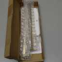 Mkono Necklace Holder Organizer Metal Jewelry Display Stand 2 Tier Bracelet Hanger Gold Tree Tower Rack for Storage Bangles and Earrings Gift for Women Bedroom Dressing Table Decor