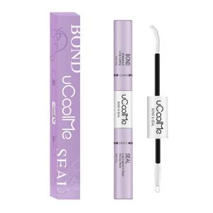 Lash Bond and Seal uCoolMe Waterproof for Lash Clusters 144Hours Super Hold Long-Lasting Non-Irritating Eyelash Glue for DIY at Home(White Bond,10ML)