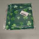 XCHI Green Shamrocks St. Patrick's Day Tablecloth Rectangle Table Cloth Washable Table Covers for Indoor Dining Home Party Decorations 60x120 Inch