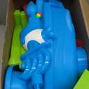 eaacaa Water Table with Chair  3-Tier Sand Water Sensory Table Toys for Toddlers & Kids Ages 3-8, Outdoor Backyard & Beach Play, Ideal Gift for Boys & Girls (Blue)