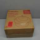 Mueller 6 Qt Enameled Cast Iron Dutch Oven, Heavy-Duty Casserole Dish and Braiser Pan with Lid and Stainless Knob, Safe for All Cooktops (6 Quart, Red)