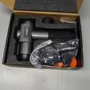 TOLOCO Massage Gun, Deep Tissue Back Massage for Athletes for Pain Relief, Percussion Massager with 10 Massages Heads & Silent Brushless Motor, Valentines Day Gifts for Him Her, Carbon