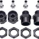 12mm to 17mm Wheel Hex Hub Adapter Extension Conversion for 1/10 RC Car and Upgrade 1/8 Tires