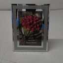 Calenzana 4x6 Picture Frame Sparkle Glass Photo Frames Set for Tabletop, 2 Pack