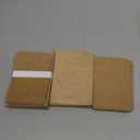 48 Pack Kraft Brown Blank Greeting Cards with Envelopes, Folded Cardstock for DIY Wedding, Birthday Invitations, Crafts (4x6 in)