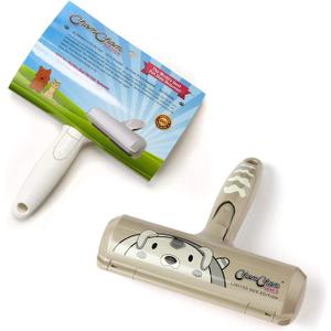 ChomChom Roller Pet Hair Remover and Reusable Lint Roller - Cat and Dog Hair Remover for Furniture, Couch, Carpet, Clothing and Bedding - Portable, Multi-Surface Fur Removal Tool, Limited Edition Dog