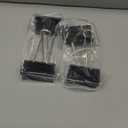 Jumbo Binder Clips 3 inch, Binder Clips Extra Large Heavy Duty 6 Pcs for Office Supplies, Black