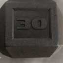 CAP Barbell Coated Hex Dumbbell Weight - Single | 30 lbs | Multiple Options