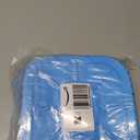 Komzon Silicone Air Fryer Liners Reusable 3 PCS, Airfryer Liners, Silicone Air Fryer Basket Liners Square, Food Grade AirFryer Accessories 4-7 QT, Ktchen Gadgets for Pot Oven Liner Baking Tray Pan (Black+Brown+Blue)