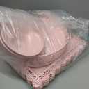 Fivenl 8 Pcs Cake Stand Pink Metal Dessert Table Display Set, 3-Tier Cupcake Stand, Cake Display Tower and Cookie Tray Rack Serving Tray for Birthday Party, Weddings, Baby Shower (Pink)