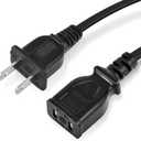 AC Power Cord Cable Plug Compatible with Ryobi 18-Volt ONE+ Hybrid Portable Fan P3320 P3340